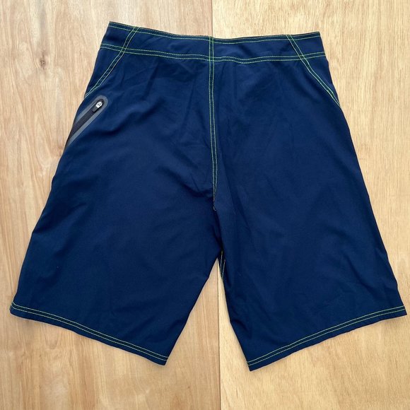 OP OPFLEX 4 WAY STRETCH Men’s Dark Navy Blue Polyester Blend Board Shorts sz 30 - Picture 4 of 8